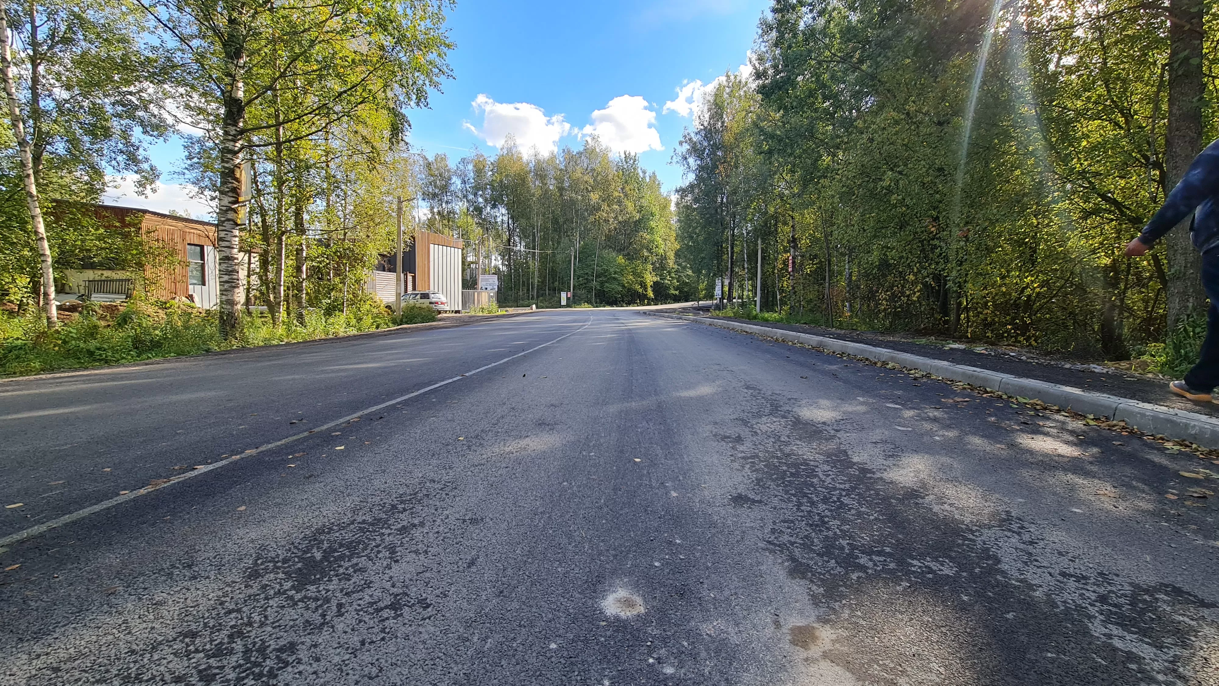 Асфальтирование дороги Белоостров