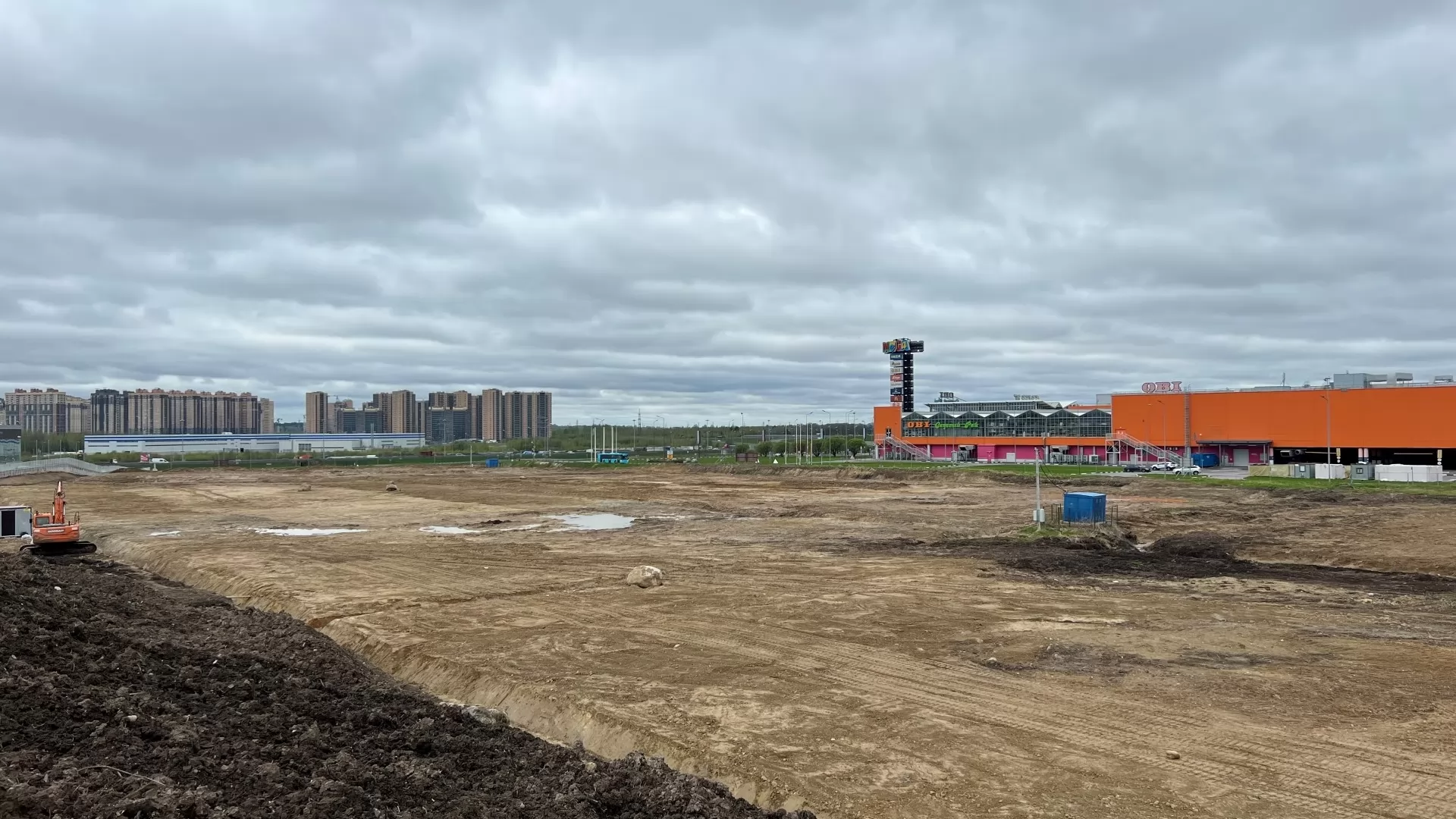 Территория под стоянку для ООО  Рено Петровский