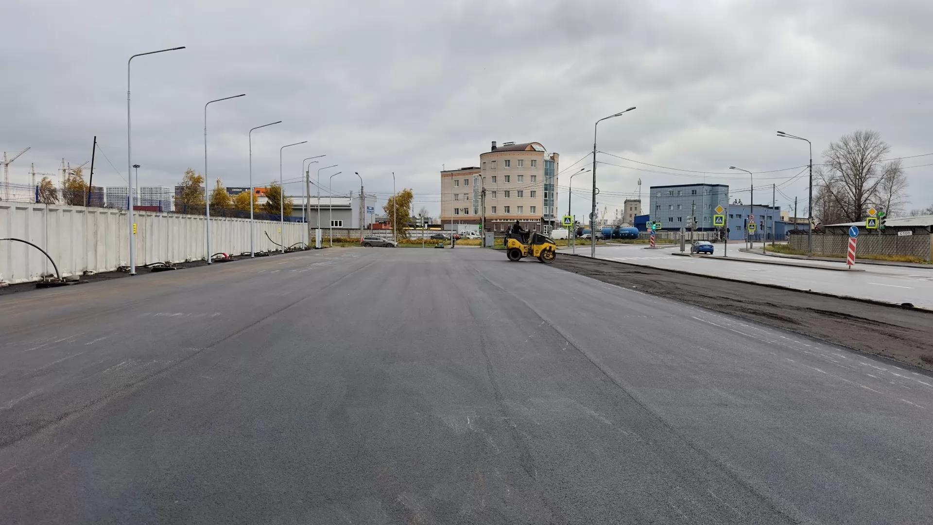 Подготовка и асфальтирование площадки для ООО "Smart-Electric"