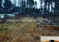 Вывоз торфа, раскорчевка, отсыпка участка с песком (Юкки)