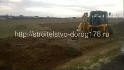 Отсыпка участка грунтом (Агалатово)