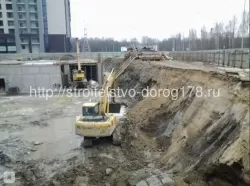 Разработка котлована (Балтийская жемчужина)