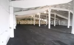 Укладка асфальта на территории склада (Купчино)
