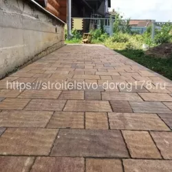 Мощение в Левошово
