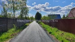 ОТСЫПКА ДОРОГИ.В СНТ. 2750 М2 ЗА 2ДНЯ
