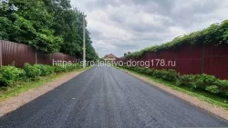 Отсыпка дороги 3000м2 за 1 день в Симагино