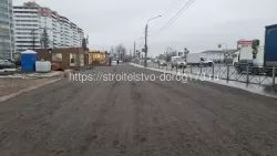 Благоустройство пешеходной и парковочной зоны на Московском Шоссе