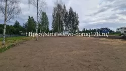 Отсыпка участка и Озеленение Мендсары