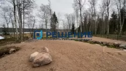 Отсыпка участка озеро Пионерское